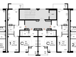 Продается 1-комнатная квартира ЖК Ботаника, 34.8  м&sup2;, 7308000 рублей