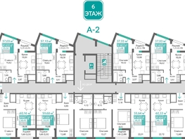 Продается 1-комнатная квартира ЖК Подсолнух, 35.68  м&sup2;, 6509816 рублей