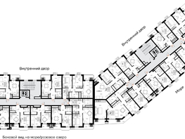 Продается 1-комнатная квартира ЖК Прибрежный дом, 56.59  м&sup2;, 12223440 рублей