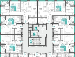 Продается 1-комнатная квартира ЖК Орион, 37  м&sup2;, 5786800 рублей