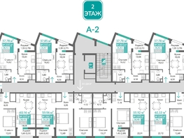 Продается 2-комнатная квартира ЖК Подсолнух, 58.48  м&sup2;, 8859738 рублей