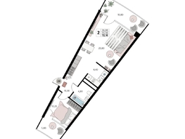 Продается Апартамент АК Атлантис Космос Крым, 72.1  м&sup2;, 29705200 рублей