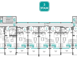 Продается Номер в отеле ГК Золотые пески, 61.99  м&sup2;, 14691630 рублей