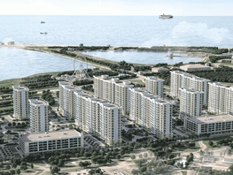 Продается 1-комнатная квартира ЖК Море, литер 9, 40.95  м&sup2;, 9828000 рублей