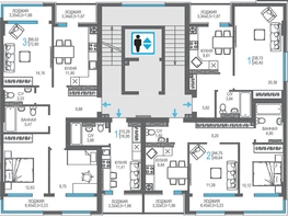 Продается 3-комнатная квартира ЖК На Фонтанке, 72.6  м&sup2;, 25331200 рублей