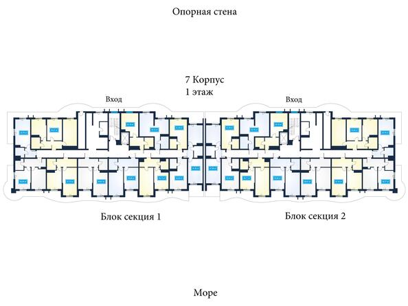 План первого этажа